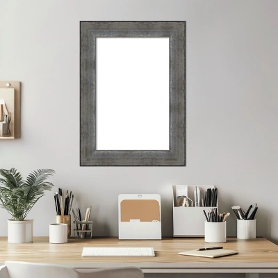 Amanti Art Forged Pewter Framed Dry Erase Magnetic Board 7 Amanti Art Forged Pewter Framed Dry Erase Magnetic Board - Image 5