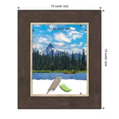 Amanti Art Lined Bronze Picture Frame -Amanti Art GUEST d102ceff a7a7 4309 a093 ba52aa72d77b
