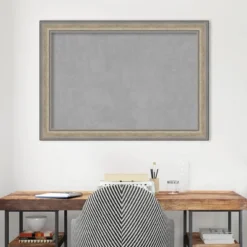 41"x29" Framed Magnetic Board Fleur Champagne Silver - Amanti Art: Real Wood, Wall-Mounted, Metal Presentation Board 17 41"x29" Framed Magnetic Board Fleur Champagne Silver - Amanti Art: Real Wood, Wall-Mounted, Metal Presentation Board -Amanti Art GUEST d1d73a49 9a80 4f59 898f 221785f8b8da