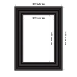 Amanti Art Colonial Black Framed Dry Erase Magnetic Board -Amanti Art GUEST d434b20f e2ba 4301 a191 3ebe1a91cd7c