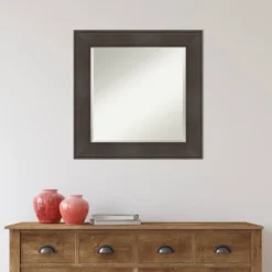 William Framed Bathroom Vanity Wall Mirror Espresso - Amanti Art -Amanti Art GUEST d73d5654 300b 4aa0 af67 158cfc60e2a6