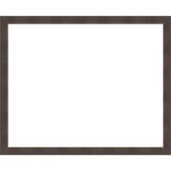 Amanti Art Whiskey Brown Rustic Framed Dry Erase Magnetic Board -Amanti Art GUEST d845f940 aece 4273 b116 7aff48e61e15