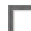 Amanti Art Dixie Grey Rustic Petite Bevel Wood Bathroom Wall Mirror 26.25 X 20.25 In. -Amanti Art GUEST d92a7485 26e7 4595 831f 1d9e4dd050d1