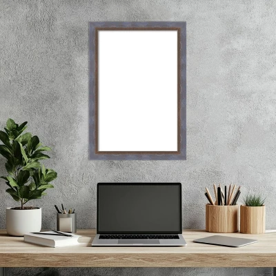 Amanti Art Two Tone Blue Copper Framed Dry Erase Magnetic Board 8 Amanti Art Two Tone Blue Copper Framed Dry Erase Magnetic Board - Image 6