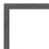 Amanti Art Pinstripe Plank Grey Thin Petite Bevel Bathroom Wall Mirror 26 X 20 In. -Amanti Art GUEST d9800ff0 30be 4ed2 b9ff 3f9e359e4e7d