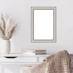 Amanti Art Salon Silver Narrow Framed Dry Erase Magnetic Board -Amanti Art GUEST d9aba484 f525 4c85 83ea 29385dae05d8