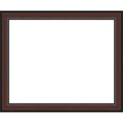 Amanti Art Harvard Walnut Framed Dry Erase Magnetic Board -Amanti Art GUEST d9ef76a6 7c91 4494 b808 1597c194d32c