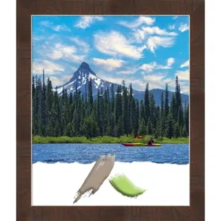 Amanti Art Wildwood Brown Narrow Picture Frame -Amanti Art GUEST db88f568 2600 4834 ac13 65182ddbb03d
