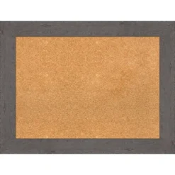 Amanti Art Rustic Plank Framed Corkboard, Natural Cork -Amanti Art GUEST dbee4ccf 1163 4fc2 8fe2 e30f892865e5
