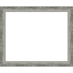 Amanti Art Waveline Silver Narrow Framed Dry Erase Magnetic Board -Amanti Art GUEST dcc0bafb b2fc 4883 a503 7c34aaf9af2a