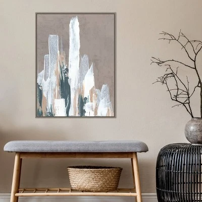 22" X 30" Shape Of Form II By JL Design Framed Canvas Wall Art Gray Wash - Amanti Art 8 22" X 30" Shape Of Form II By JL Design Framed Canvas Wall Art Gray Wash - Amanti Art - Image 6