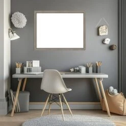 Amanti Art Salon Scoop Gold Framed Dry Erase Magnetic Board -Amanti Art GUEST df0a57ad 6dde 484f a522 99916838a177