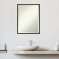 Amanti Art Svelte Petite Bevel Wood Bathroom Wall Mirror 23 Amanti Art Svelte Petite Bevel Wood Bathroom Wall Mirror -Amanti Art GUEST df40cf33 7ed3 4d2c b70c 27032bb55886
