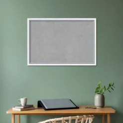 38"x26" Morgan Framed Magnetic Board White/Blue - Amanti Art: Wall Mount, Metal, Home & Office Decor 18 38"x26" Morgan Framed Magnetic Board White/Blue - Amanti Art: Wall Mount, Metal, Home & Office Decor -Amanti Art GUEST e02caf7d 45d4 40c4 a39c 839254b7f42f