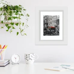 Amanti Art Blanco White Wood Picture Frame -Amanti Art GUEST e1d98b3d 713d 495a b78c 8ddc89f98f27