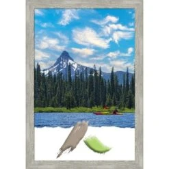 Amanti Art Dove Narrow Greywash Picture Frame -Amanti Art GUEST e2062c33 01e7 40c4 a22a fa370d7f5620