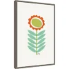 16" X 23" Mid Mod Flower No.3 By Annie Bailey Art Framed Canvas Wall Art - Amanti Art -Amanti Art GUEST e2dbf560 60ea 476c 9702 9a8f568e3d84