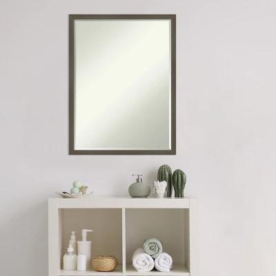 Amanti Art Svelte Petite Bevel Wood Bathroom Wall Mirror 9 Amanti Art Svelte Petite Bevel Wood Bathroom Wall Mirror - Image 7