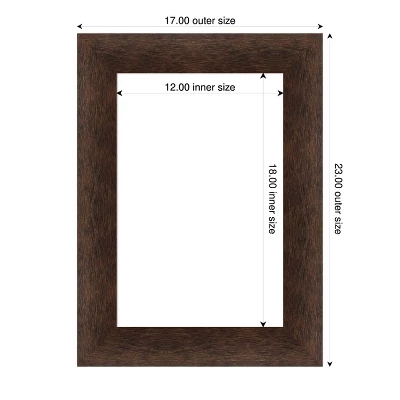 Amanti Art Warm Walnut Framed Dry Erase Magnetic Board 6 Amanti Art Warm Walnut Framed Dry Erase Magnetic Board - Image 4