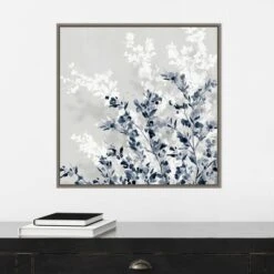 22" X 22" Blue Spring I By Isabelle Z Framed Canvas Wall Art Gray Wash - Amanti Art 14 22" X 22" Blue Spring I By Isabelle Z Framed Canvas Wall Art Gray Wash - Amanti Art -Amanti Art GUEST e3effa32 2166 48f3 8a98 0afe04d8c0b4