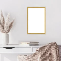 Amanti Art Paige White Gold Framed Dry Erase Magnetic Board -Amanti Art GUEST e3f65b45 e908 48ab 8d15 1e836ba0425d