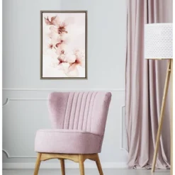 16" X 23" Watercolor Blossoms II Framed Canvas Wall Art - Amanti Art -Amanti Art GUEST e3f751f6 1516 404c 96ac 483a1bcfe027