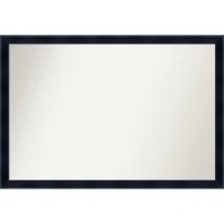 Madison Black Non-Beveled Wood Bathroom Wall Mirror -Amanti Art GUEST e4ff0329 e401 4121 bf4e 30975c38ad7b