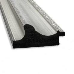 46" X 36" Parlor Framed Bathroom Vanity Wall Mirror Silver - Amanti Art