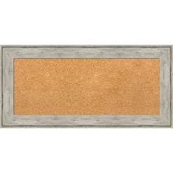 Amanti Art Crackled Metallic Framed Corkboard, Natural Cork -Amanti Art GUEST e51101c8 a39c 4c90 b9ea 9ba88a170a4b