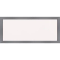 32"x14" Edwin Wood Frame White Cork Board Gray - Amanti Art -Amanti Art GUEST e5983fbf c3f7 4a05 9325 7ffef88cd1fc