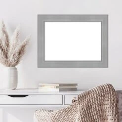 Amanti Art Vista Brushed Nickel Framed Dry Erase Magnetic Board -Amanti Art GUEST e5f22915 a711 4116 be26 aaaad7503f13