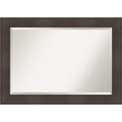 William Framed Bathroom Vanity Wall Mirror Espresso - Amanti Art -Amanti Art GUEST e67e0237 a1a9 48c6 a336 a504aa8db156