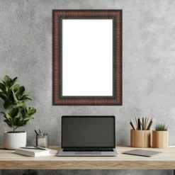 Amanti Art Caleb Brown Framed Dry Erase Magnetic Board -Amanti Art GUEST e70838f0 458b 4674 b68c d86b443579c4