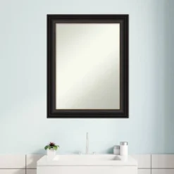 23" X 29" Non-Beveled Trio Oil Rubbed Bronze Bathroom Wall Mirror - Amanti Art 16 23" X 29" Non-Beveled Trio Oil Rubbed Bronze Bathroom Wall Mirror - Amanti Art -Amanti Art GUEST e833ed89 f11e 48e9 b3f0 9c36c11ec6d7