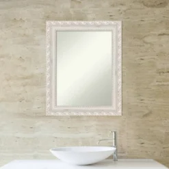 24"x30" Opera Wood Wall Mirror, Modern Rectangle, No Assembly - Amanti Art -Amanti Art GUEST e87f04e7 f3f9 4643 8005 a9c26f4ea313