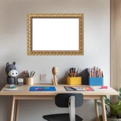 Amanti Art Florentine Gold Framed Dry Erase Magnetic Board -Amanti Art GUEST e8e10f10 adcd 4580 b2bd dc428e1f79aa