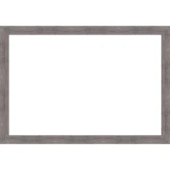 Amanti Art Pinstripe Plank Grey Narrow Framed Dry Erase Magnetic Board -Amanti Art GUEST e91acf5a b7d2 4b78 b8cc 26f25fde12e4