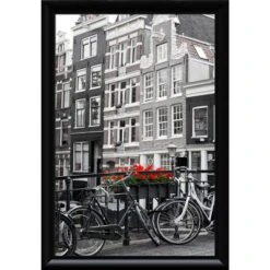 Amanti Art Steinway Black Scoop Wood Picture Frame -Amanti Art GUEST e9ee9d71 2da1 4de0 9682 c699a091289c