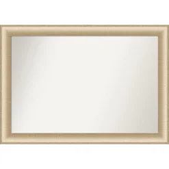 Amanti Art Elegant Non-Beveled Framed Wall Mirror -Amanti Art GUEST e9ffff40 56ea 470f b4aa 043b2484be68