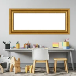 Amanti Art Parlor Gold Framed Magnetic Dry Erase Board -Amanti Art GUEST eb4f692a 9cd4 495b 8d6d 8f3912648b53