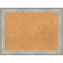 Amanti Art Crackled Metallic Framed Corkboard, Natural Cork -Amanti Art GUEST eb6c53d2 2060 4b6a bd51 c6f373040753
