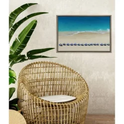 23" X 16" Untitled Framed Canvas Wall Art - Amanti Art -Amanti Art GUEST eb9b3e4b e517 43d1 8c87 efd95f06e2f3