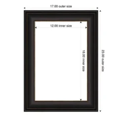 Amanti Art Trio Oil Rubbed Bronze Framed Dry Erase Magnetic Board -Amanti Art GUEST ecf8c0d6 62e3 4d54 a832 5999e21e8ccb