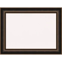 34"x26" Villa Wood Frame White Cork Board Oil Rubbed Bronze - Amanti Art: Bulletin Board, Wall Mounted, No Choking Hazard -Amanti Art GUEST ed407cba ca7b 40ab b18a 2833964c42f0