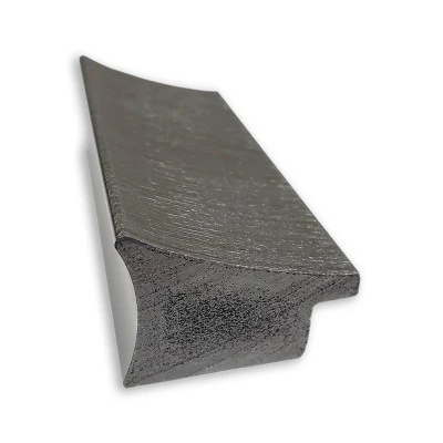 31" X 25" Non-Beveled Elegant Narrow Bathroom Wall Mirror Brushed Pewter - Amanti Art 3 31" X 25" Non-Beveled Elegant Narrow Bathroom Wall Mirror Brushed Pewter - Amanti Art