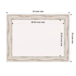 Amanti Art Alexandria Wood Framed Corkboard, White Cork 14 Amanti Art Alexandria Wood Framed Corkboard, White Cork -Amanti Art GUEST f0c42108 cfc4 4e93 adef 3907b7c960b3