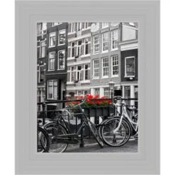 Amanti Art Brushed Sterling Silver Wood Picture Frame -Amanti Art GUEST f2771981 50d9 4300 9bd1 5d6e7da38677