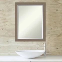 Eva Framed Bathroom Vanity Wall Mirror - Amanti Art -Amanti Art GUEST f641c267 6a85 4120 ad64 b31ddb2ead1c