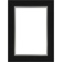 Amanti Art Eva Black Silver Framed Dry Erase Magnetic Board -Amanti Art GUEST f67ad5df e5f6 41fd bdb4 f0ea1ab8b17a