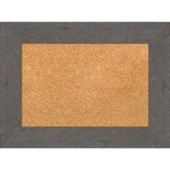 Amanti Art Rustic Plank Framed Corkboard, Natural Cork -Amanti Art GUEST f72a36a2 7e44 4b07 9177 701b2b520d79